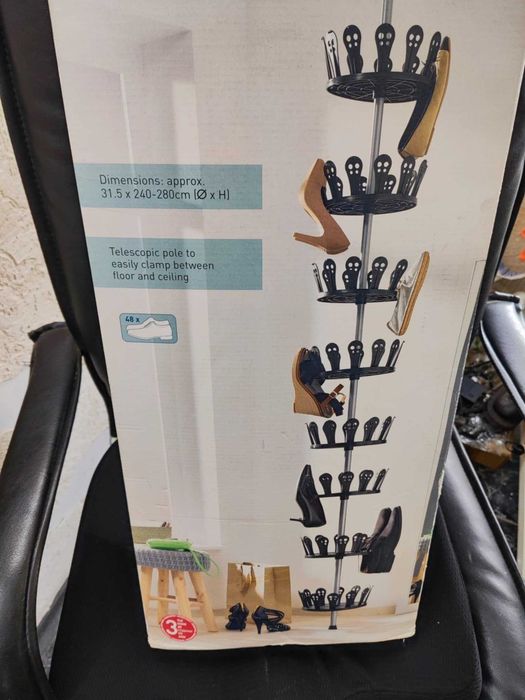 Нова закачалка Стелаж за обувки за 48 чифта