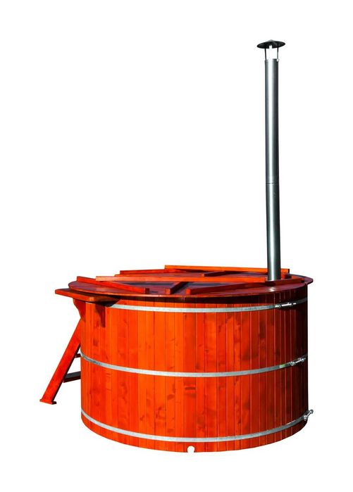 Ciubar din lemn cu jacuzzi si led de la ciubarar.ro