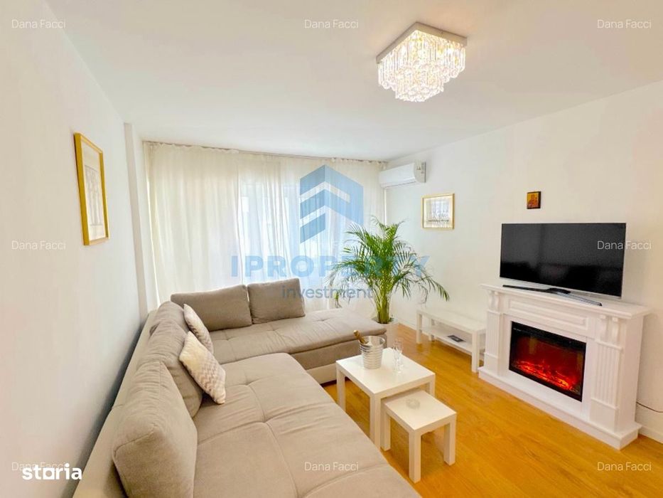Aviatiei 2 camere cu centrala cu balcon + prox. metrou