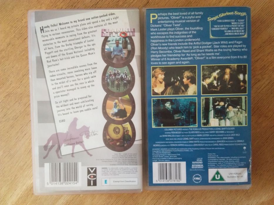 Видео касети VPRC на английски , оригинал