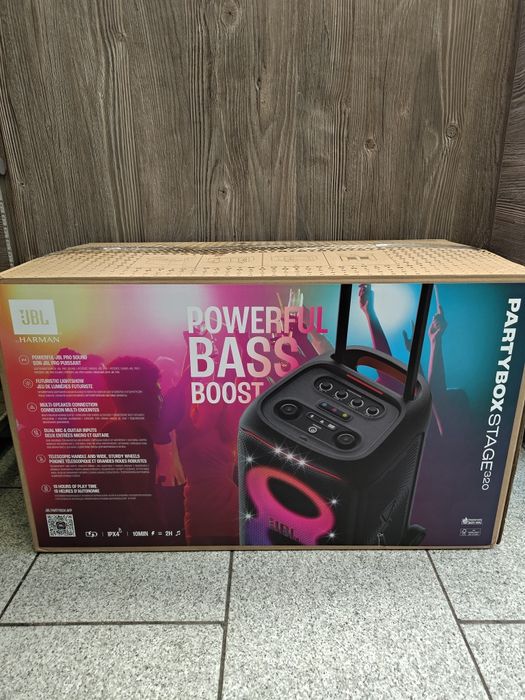 Аудио Система JBL PartyBox Stage 320 Black