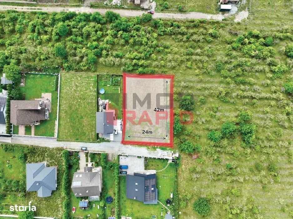 Teren intravilan(10 ari) de vânzare – Bistrița | Zona Panoramic R.