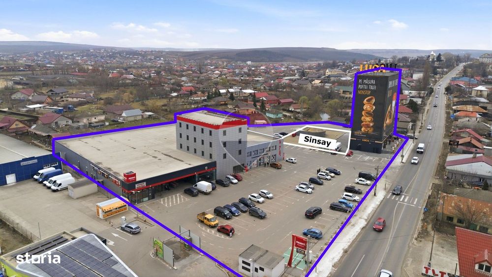 Oportunitate: Centru Comercial de Vânzare - Podu Iloaei E583 - IAȘI