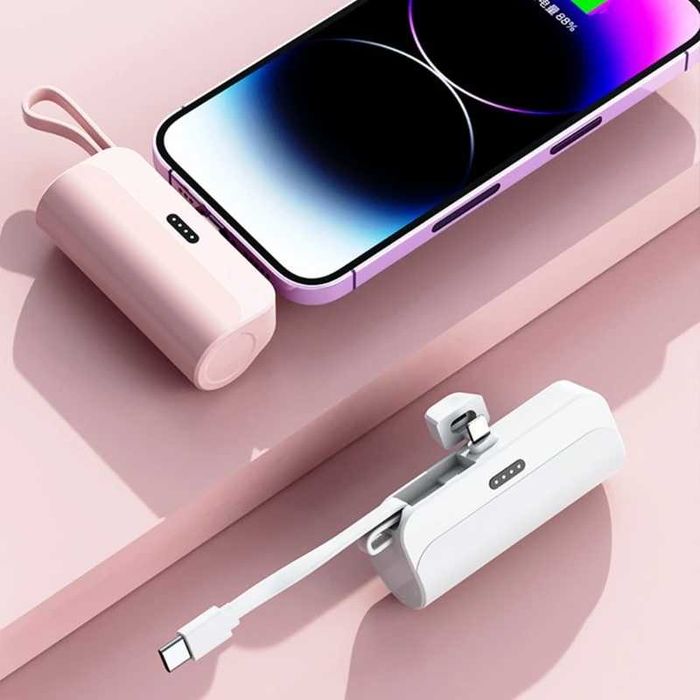 DPLUS M2 Мини Външна Батерия 2000mAh Type-C Lightning iPhone Android