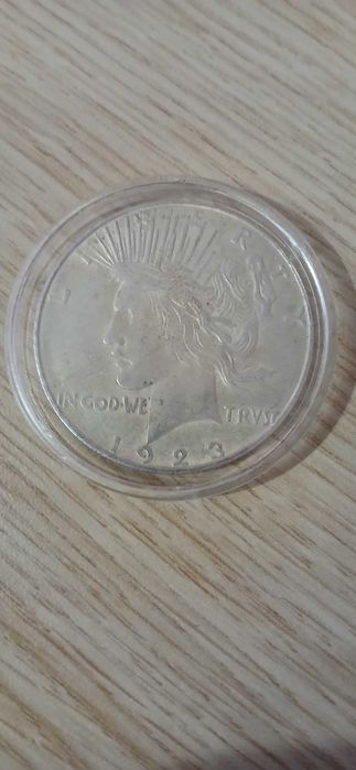 Сребърна монета Един Долар 1923г.