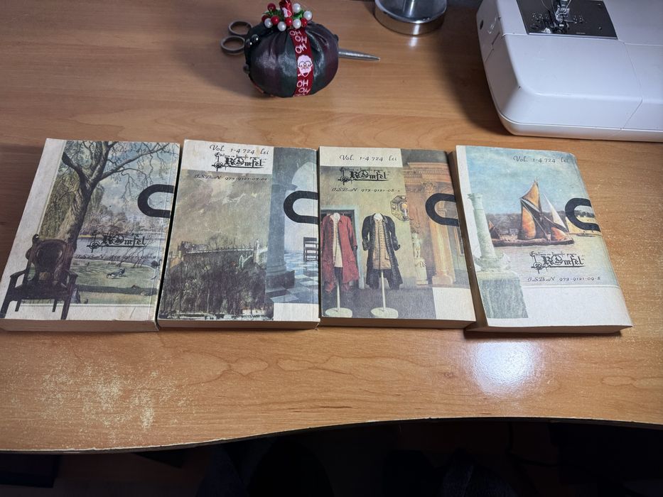 Set 4 volume „Puntea suspinelor” Michel Zévaco