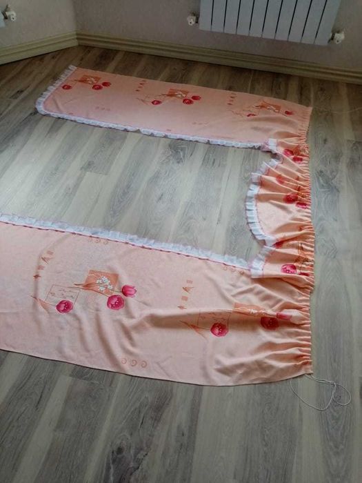Тюль и шторы бу и новые