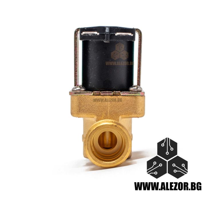 Соленоиден Клапан 1/2,12VDC,NC,Месинг,Електромагнитен вентил, 20200123