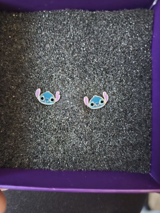 Обици на Стич сребърни