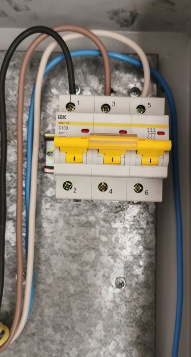 Счётчик 3х-ф., Автомат ВА75-35, Корпус ЩМП2-1