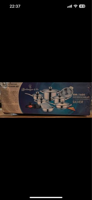 Set oale inox Bachmayer, silver, 16 piese