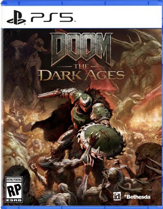 Продам/обменяю doom the dark ages диск пс5