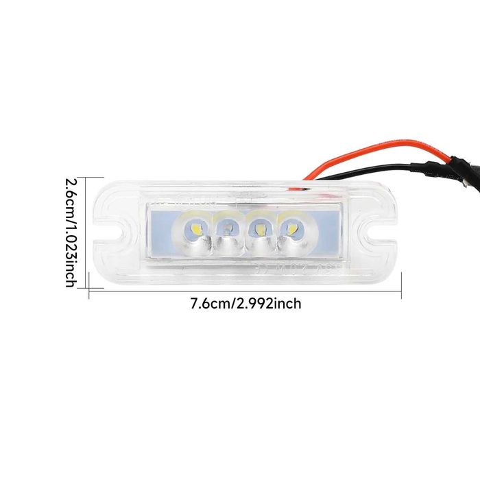 LED плафони за заден регистрационен номер за Mercedes G class W463