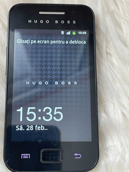 Telefon Mobil Colectie Elegant Samsung Galaxy Ace  Hugo Boss