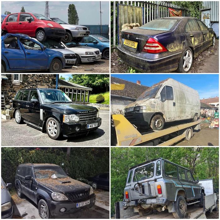 Colectare rable auto pentru dezmembrări și fier vechi Plata pe loc