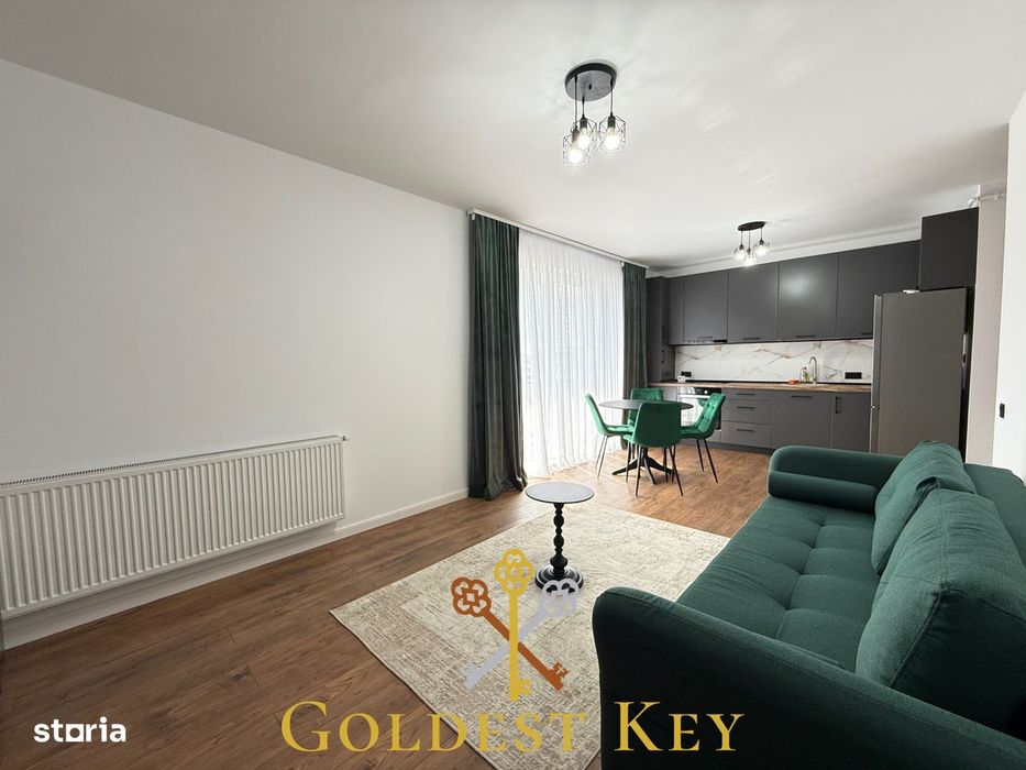 NOU - apartament cu 3 camere, 2 bai, balcon si 2 parcari