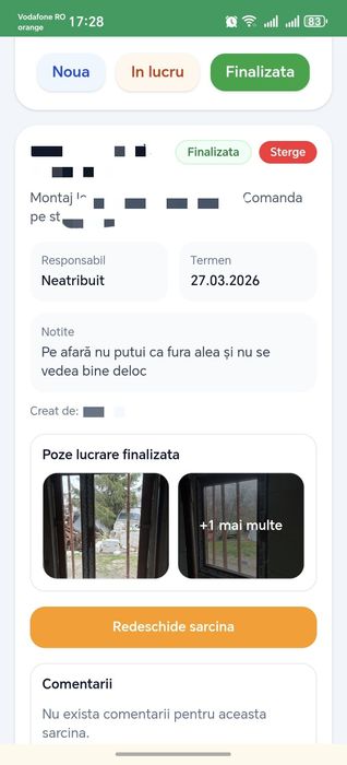 Aplicații JavaScript Gestiune și Sarcini