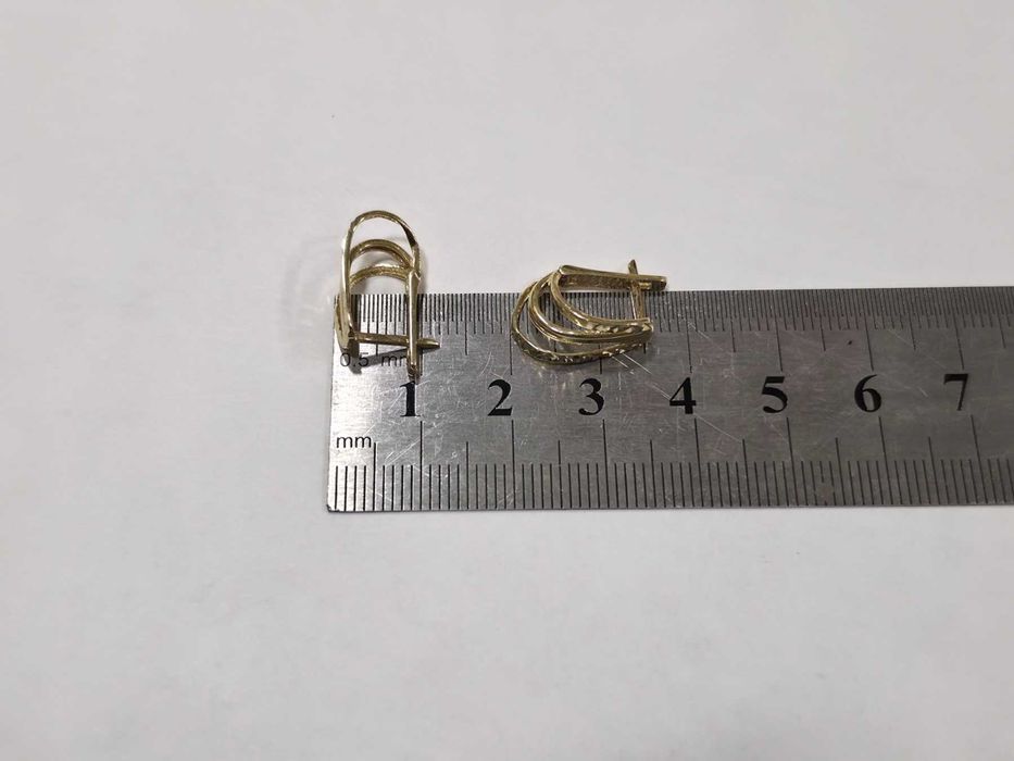 Дамски златни обеци 14К 585 / 2,18 гр.