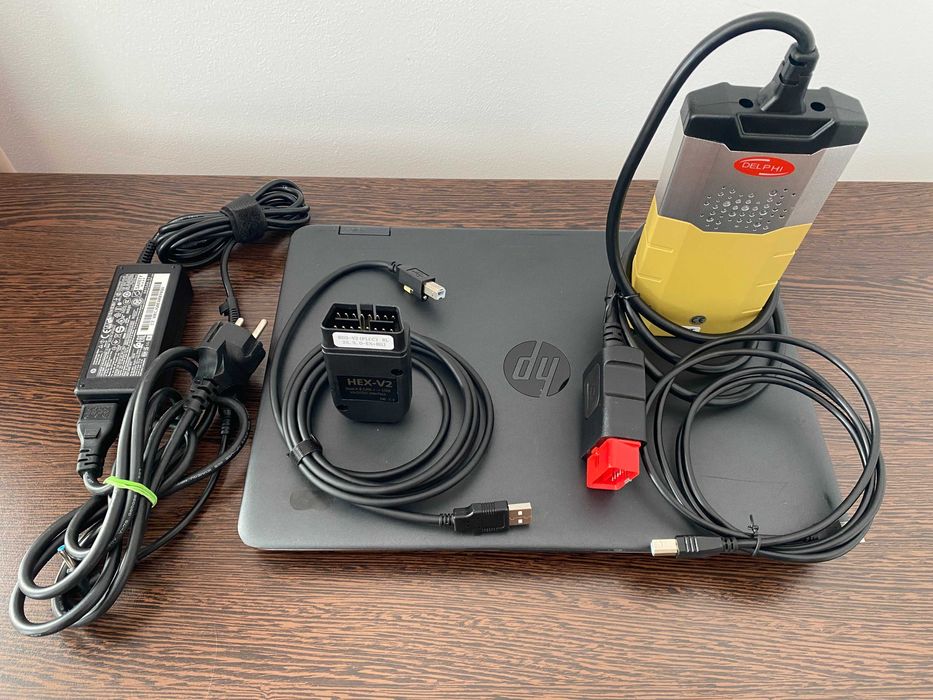 Pachet Diagnoza Laptop DELPHI Gold 2021 RO + VCDS VAG HEX V2 25.3 NOU