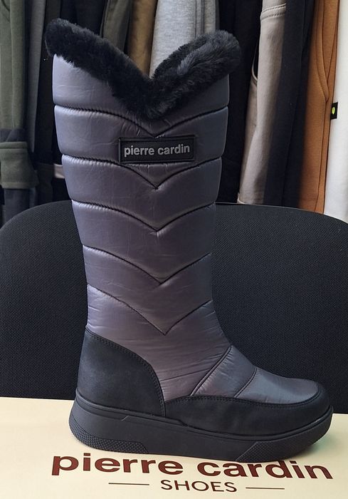 Cizmă damă de iarnă înblănit Pierre Cardin nou.