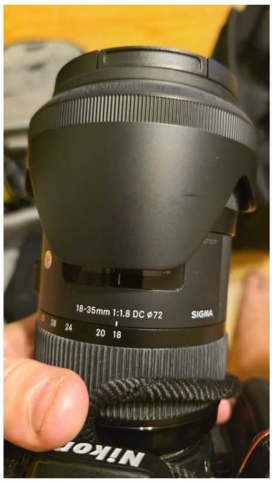 Obiectiv SIgma ART 18-35 ( produs nou ) 1.8f NIKON