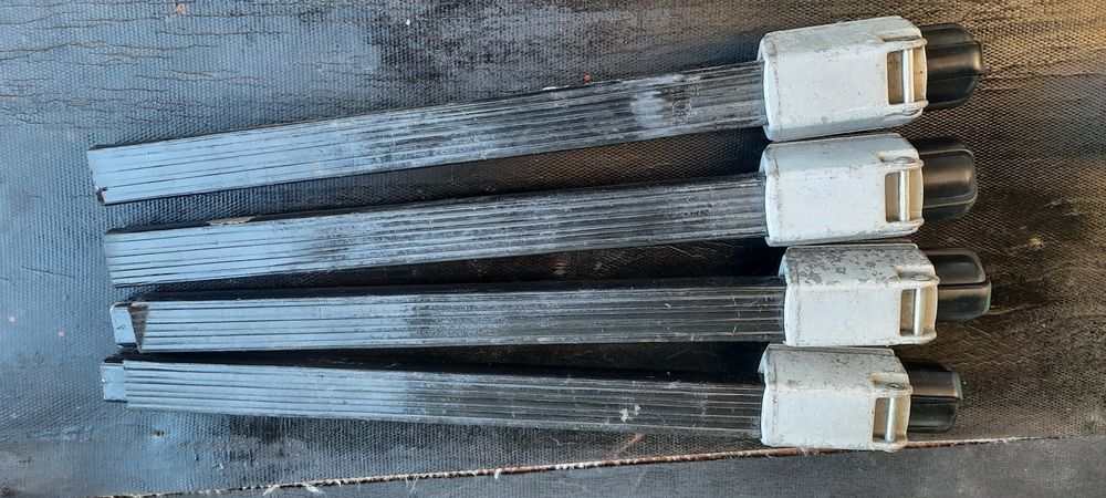 Bare transversale telescopice, rezistente merg pe barele longitudinal