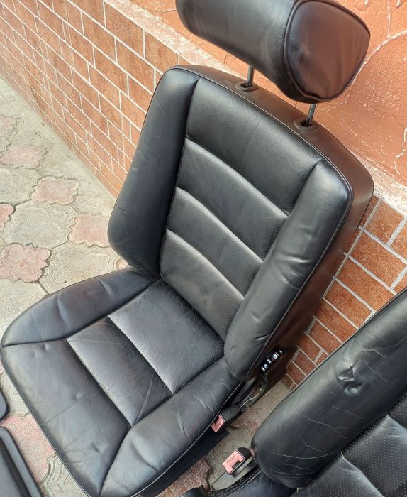 Кожанный салон w124