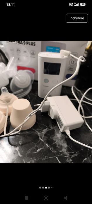 Pompa dublă san electrica