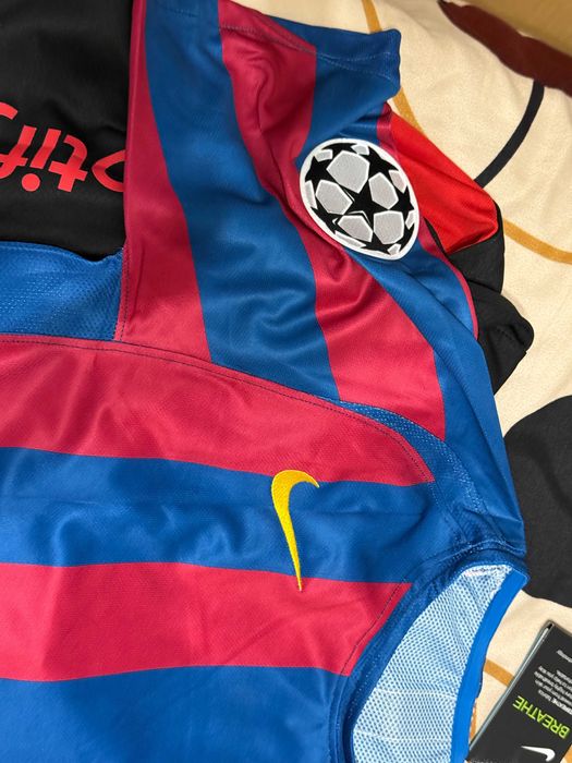 Tricou Ronaldinho Barcelona finala ucl 2006 champions league