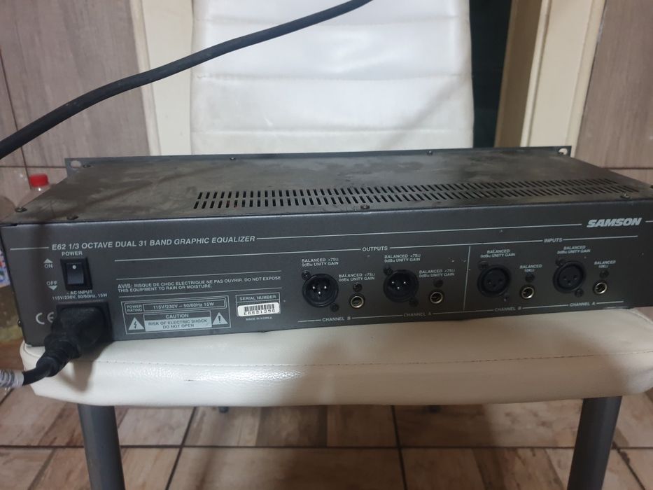 Samson graphic equalizer e 62 1/3 octave dual 31 band Buteni • OLX.ro