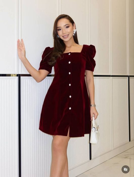 Вечернее платье бархат