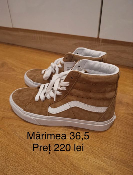 Tenisi Vans culori, marimi diferite