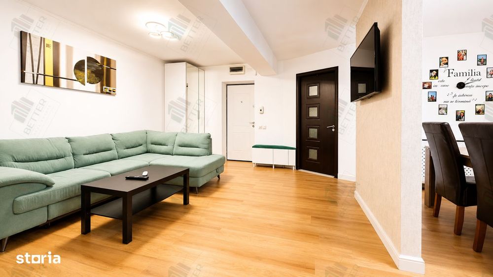 Apartament 3 camere de vânzare | Mobilat și utilat | Loc de parcare