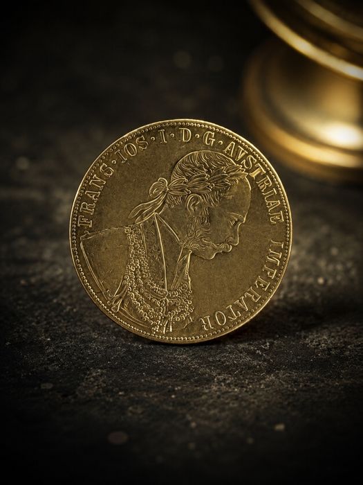 Monedă Franz Josef I – Reproducere 1:1 după original – Aspect de colecție