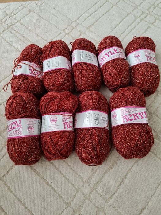 9 Sculuri Acril și Lurex