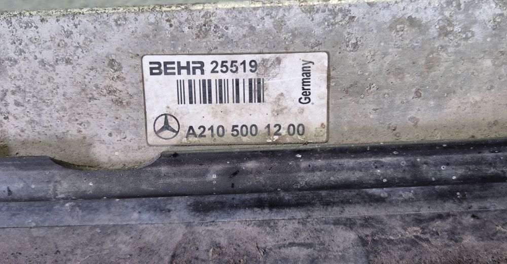 Интеркулер мерцедес W210 2.5TD 150КС