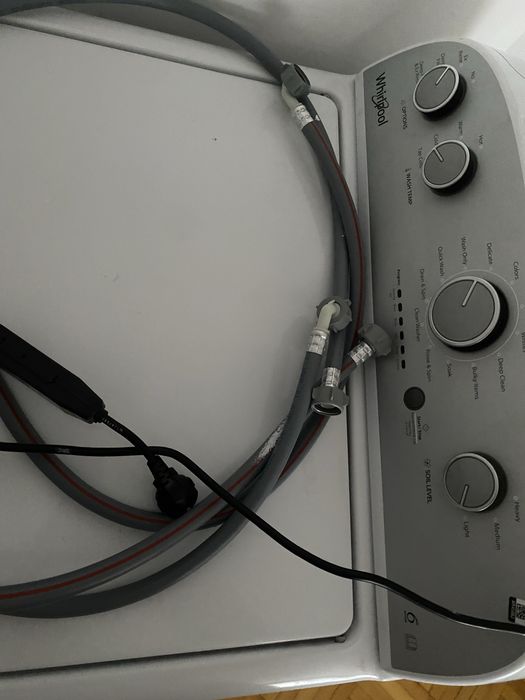 Пералня Whirlpool 3LWTW4815FW0 горно зареждане, капацитет 15 кг