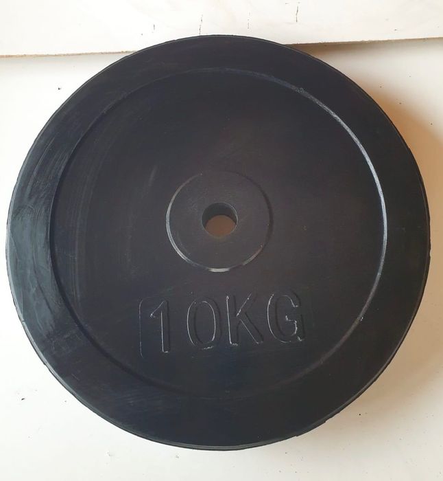 Гумени тежести Ф30 2 х 10 кг (дискове за щанга)