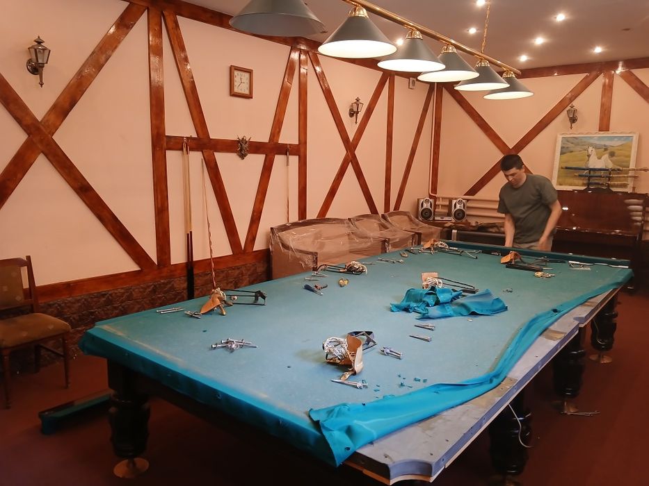 Ремонт билъярдных столов