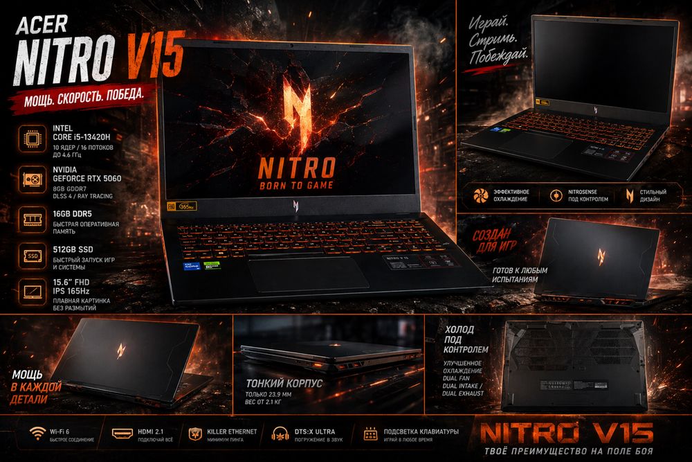 Acer nitro v15 ANV15-52
