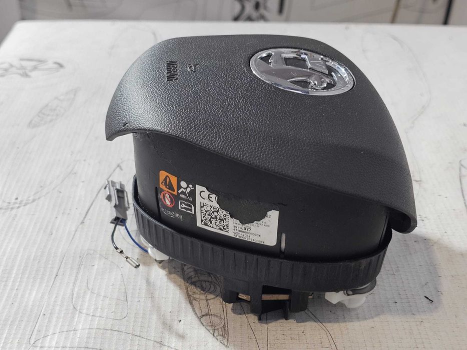 Airbag volan șofer Vauxhall / Opel Astra K 2015-2021 2018 1.0 Turbo Cod OEM: 39153609 (5E3)