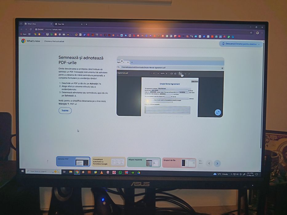 Monitor asus pro art Pa 247qv, zgariat