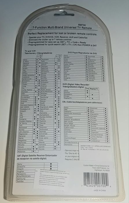 Telecomanda universala RM.700