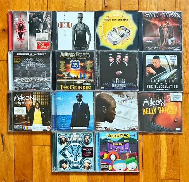 CD orig hip hop: Cypress Hill, MC Hammer, Akon, Jay-Z, Nelly W. Jean