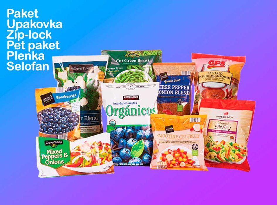 Paket qadoqlash upakovka plenka logo-paket zip-lock optom zavod