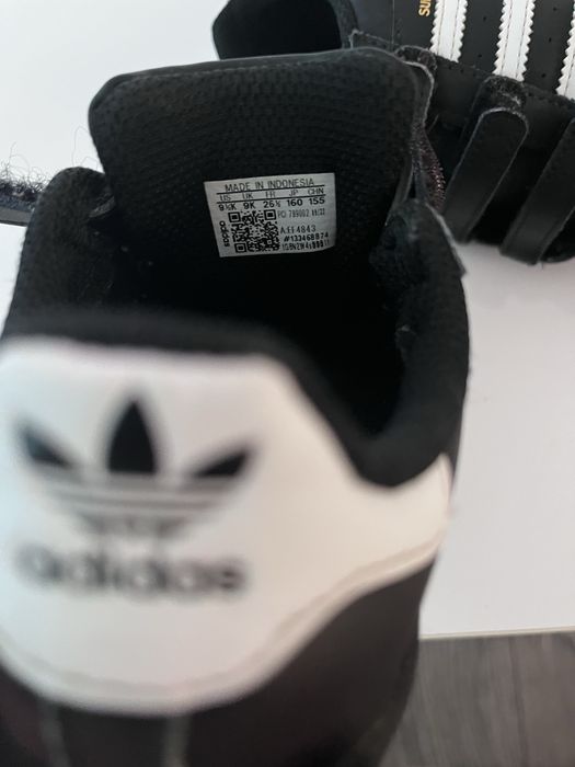Vand adidas superstar 26 1/2