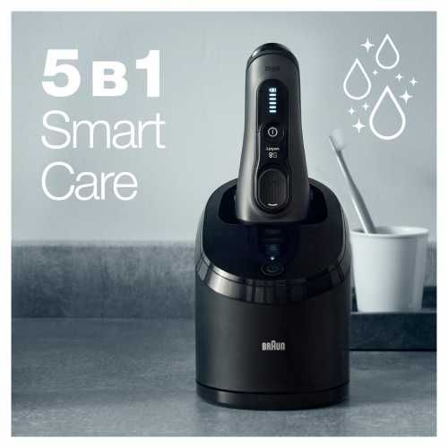 Бритва Braun 8460CC, 8 серия со станцией сомоочистки, 1 год гарантии.