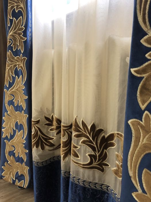 Шторы с тюлем