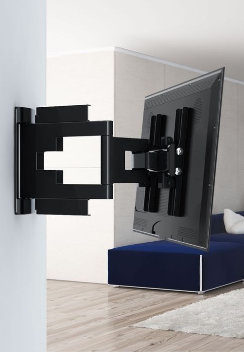 Установка  кронштейна, телевизора