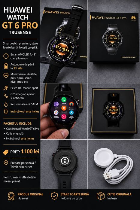 Huawei watch GT 6 pro